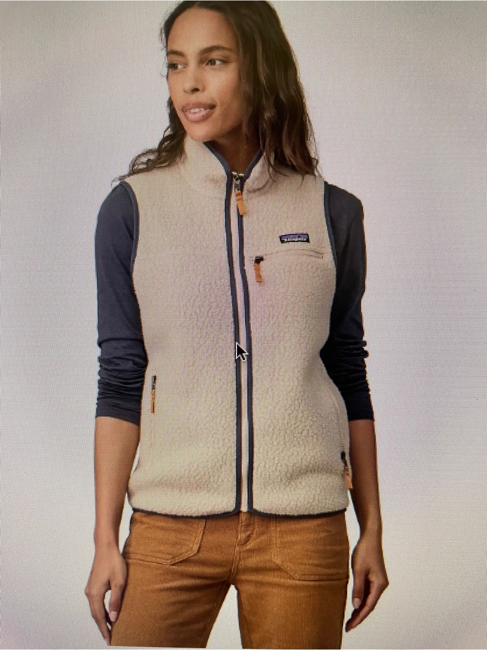 New Patagonia Retro Pile Sherpa Vest Sz M